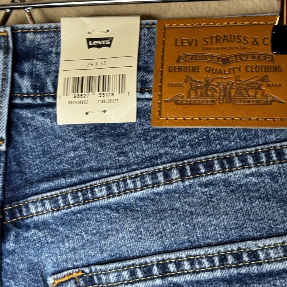 NWT Levi’s 728 High Rise Wide Leg Jeans 29x32 - Picture 10 of 10